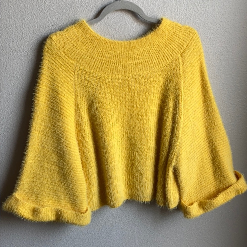 Oversized Yellow Sweater